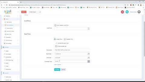 Restaurant POS Software - Change the Price of Modifier Items | Spiral POS