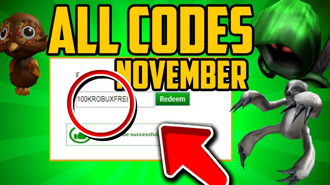 Promo Code Roblox Free Stuff 2019 November 1