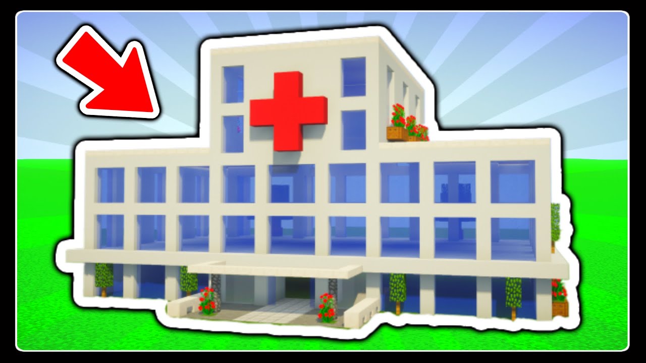 TUTO HOPITAL MODERNE | MINECRAFT - YouTube