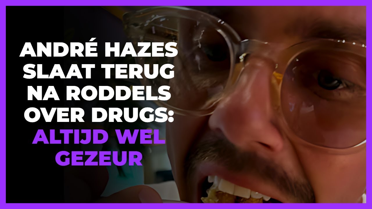 André Hazes reageert op beschuldigingen drugsgebruik: ´Altijd wat te zeuren´