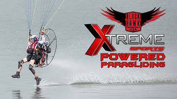 EXTREME-STYLE Powered Paragliding Video From BlackHawk Paramotor USA