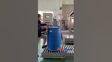300L drum weighing filling machine