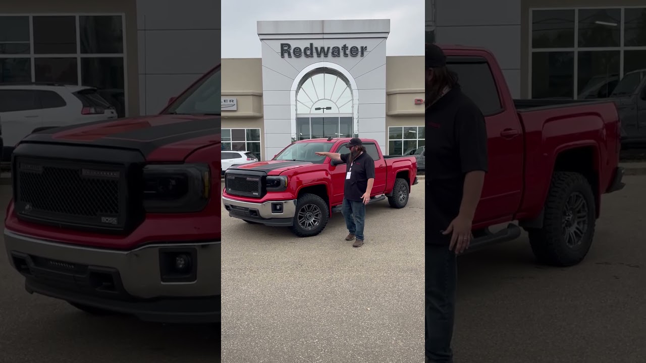 Used 2015 GMC Sierra 1500 SLE Crew Cab 4WD - Blowout Special | Stock # P1450A - Redwater Dodge