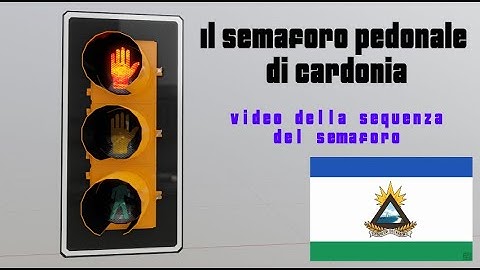 Cardonia Pedestrian Signal Sequence - Il Semaforo Pedonale di Cardonia, video della sequenza.