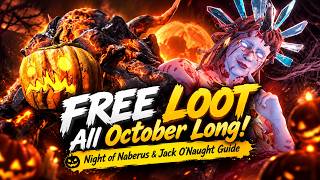 FREE LOOT All October Long! 🎃 Night of Naberus & Jack O’Naught Guide | Warframe Farming Guide