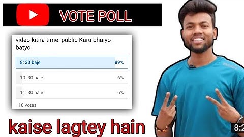 How To Create A Poll On Youtubeannel | How To Make Voting Poll OnYutube Channel 2021 Hindi manoj_dey