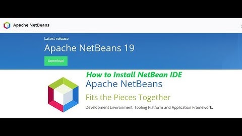 how to download and install NetBeans IDE