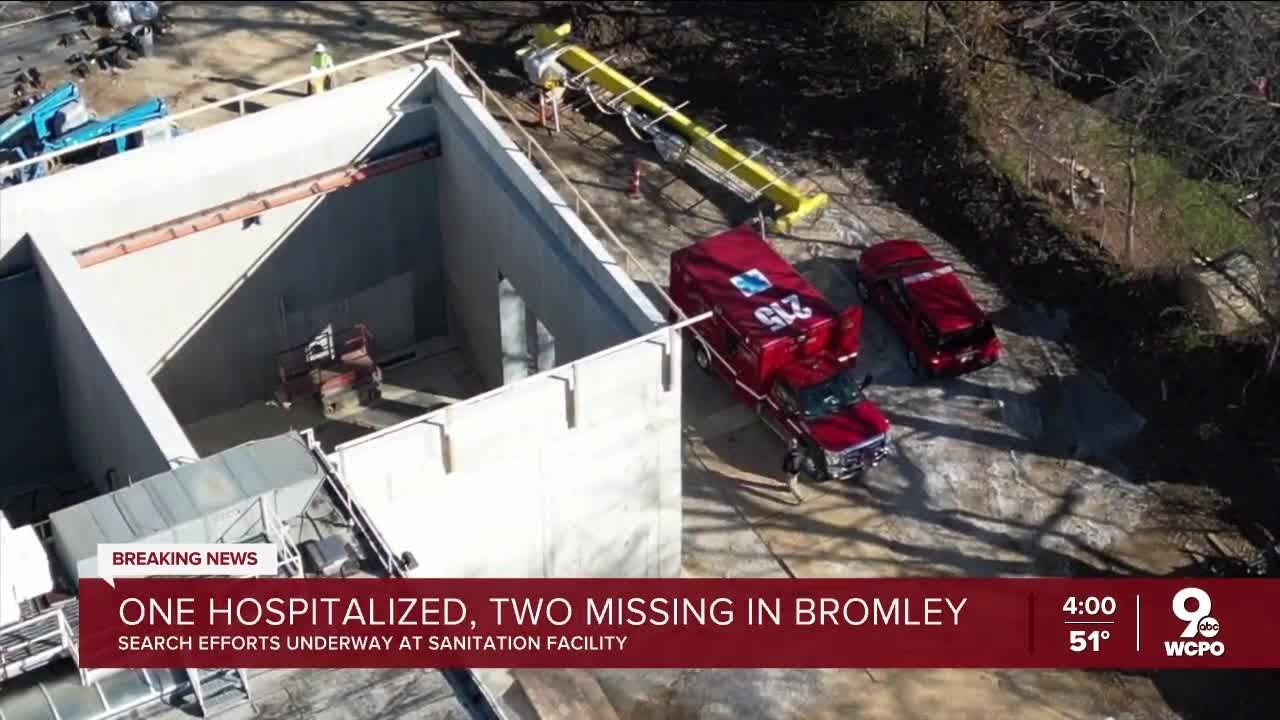 2 missing, 1 hospitalized after failure at Northern Kentucky sanitation