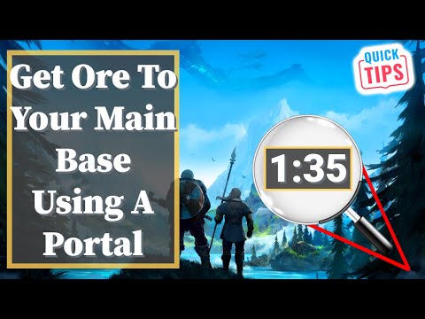 Valheim - Get Ore To Your Main Base Using A Portal