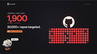 1,900 GitHub Accounts Hijacked 😱 The GhostAction Hack #tech #ai