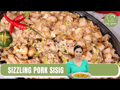 Sizzling Pork Sisig | How To Make an Easy Pork Sisig Dish | Lutong Pinoy by Chef Sheilla