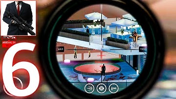 Hitman Sniper- Gameplay Walkthrough Part- 6 Chapter 3 Mission 11-15 (Android/iOS)