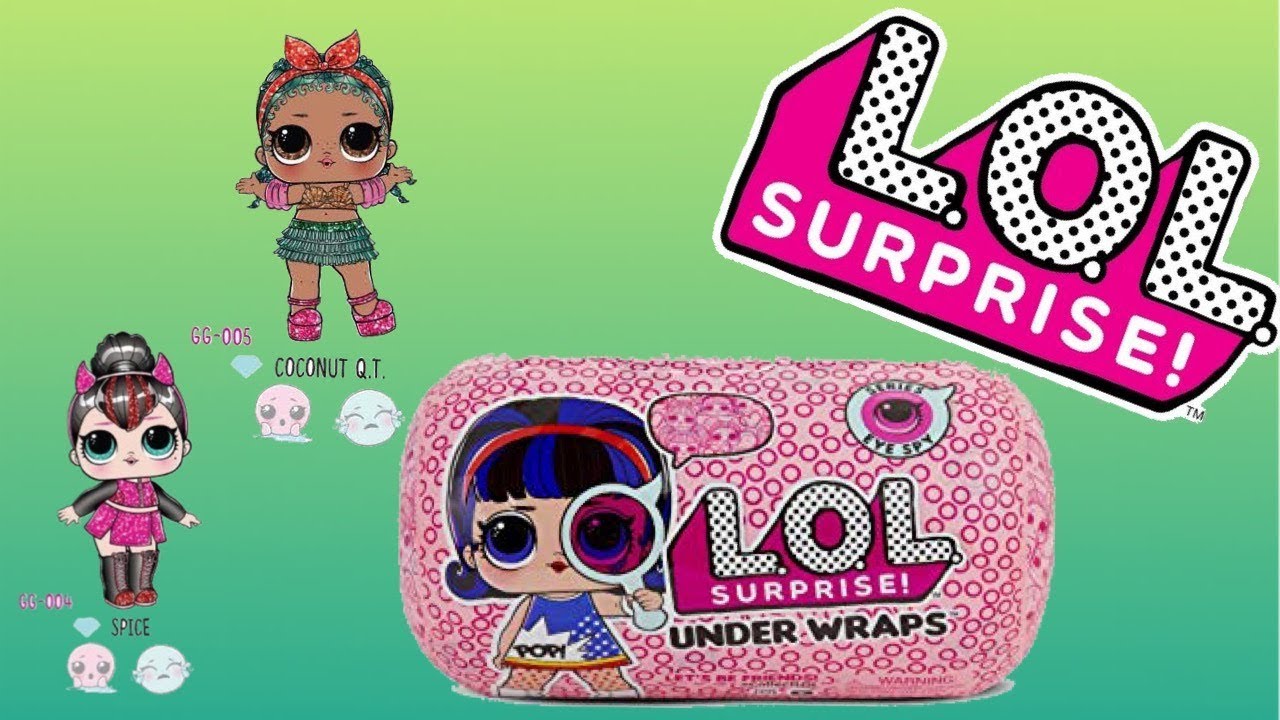 LOL SURPRISE UNDER WRAP DOLL TOY UNBOXING YouTube