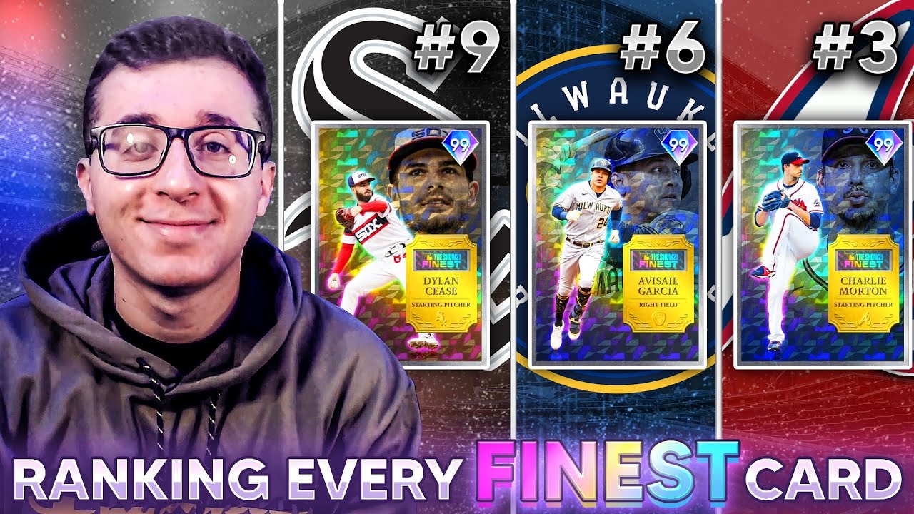 RANKING EVERY *FINEST* CARD IN MLB THE SHOW 21 DIAMOND DYNASTY SO FAR