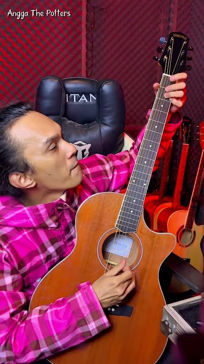 Gitar akustik shena cocok untuk hadiah dan belajar #anggathepotters #gitarakustik