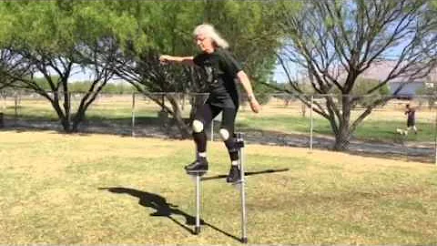 Sarah Stephenson: stilt dancer