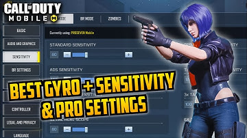 Best Gyro/Sensitivity & Settings For COD Mobile | PRO Settings In 2025 | Tips & Tricks #codm
