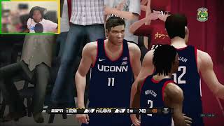 Final Four Preview Alabama vs Uconn NCAA Basketball Mod Gameplay