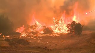 California could be on its way to the worst wildfire season in state
history. extreme heat and wind led formation of a dramatic fire
tornado near coro...