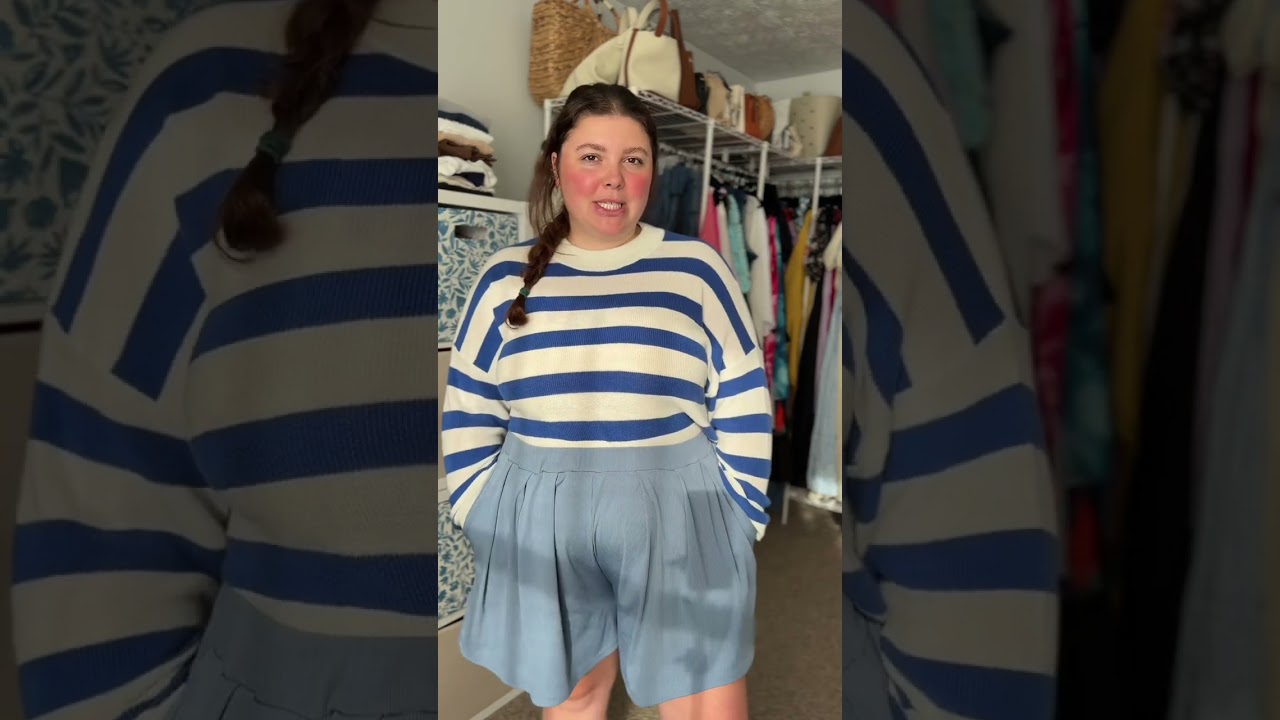 Love these stretchy wide leg shorts!🫶🏻 