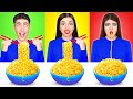 No Hands vs One Hand vs Two Hands Eating Challenge! Funny Food Situations by Multi DO