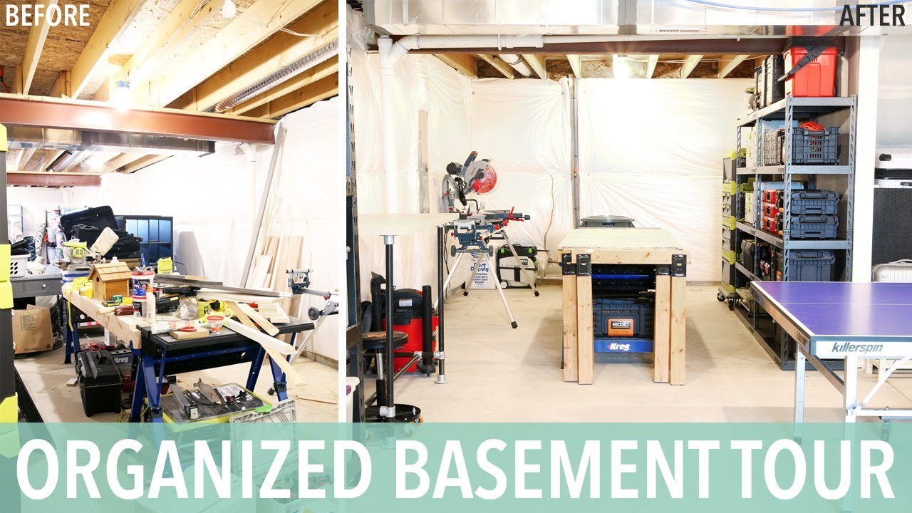 14 Best Basement Organization Ideas