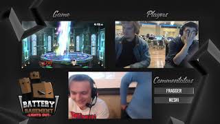 Battery Basement: Lights Out - SHC|Greklin (Snake) Vs. Double A Battery (Cloud) - Top 32 WR1