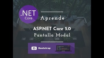 Como Crear un CRUD en ASP.net Core 5.0 usando Modal Parte 1