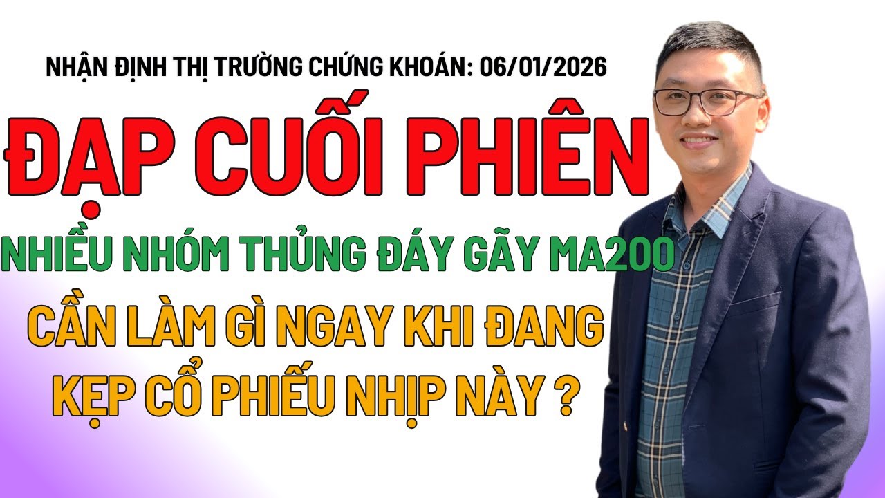 Chứng khoán hôm nay | Nhận định thị trường: VNINDEX ĐẠP CUỐI PHIÊN, TOP CỔ PHIẾU SẮP NỔ