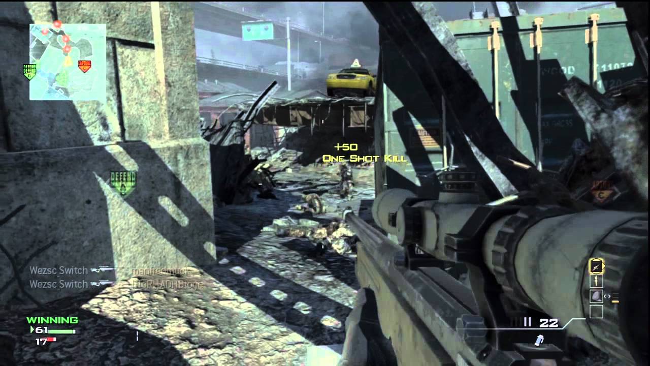 MW3 SNIPER QUADFEED!!