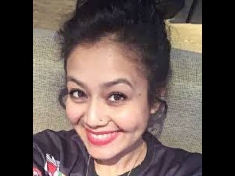 Neha Kakkar Singing Without Music - Chand Chupa Badal Mein