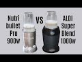 Unbloxing ALDI Kuchef SuperBlend 1000 &amp; Simple Comparison Blending Test vs Nutribullet Pro 900