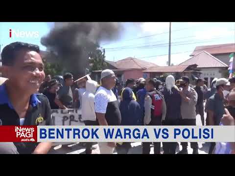Tuntut Pencopotan Kapolres Luwu Utara, Warga Makassar Bentrok dengan Polisi #iNewsPagi 05/06