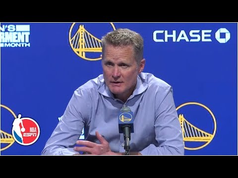 Steve Kerr says ‘It’s on again’ for the Warriors with Stephen Curry back | NBA Sound