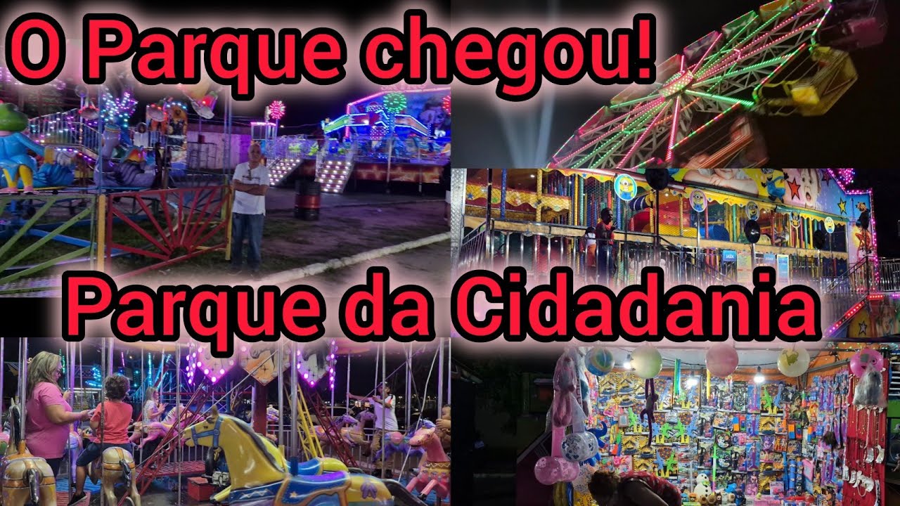 O Parque de Diversão chegou no Parque da Cidadania. Teresina Piauí 