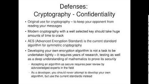 Introduction to Information Security - ISC 11/29/12