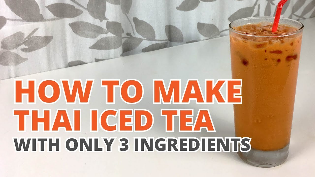 Masak #4 - How to Make Thai Ice Tea with Only 3 Ingredients 