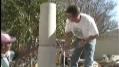 How to install a level cast stone column - Stone Legends Installation Video