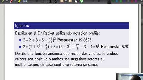 Fundamentos de lenguajes de programación Clase 2-1 Repaso Dr Racket