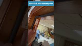 How to reverse the whole door frame