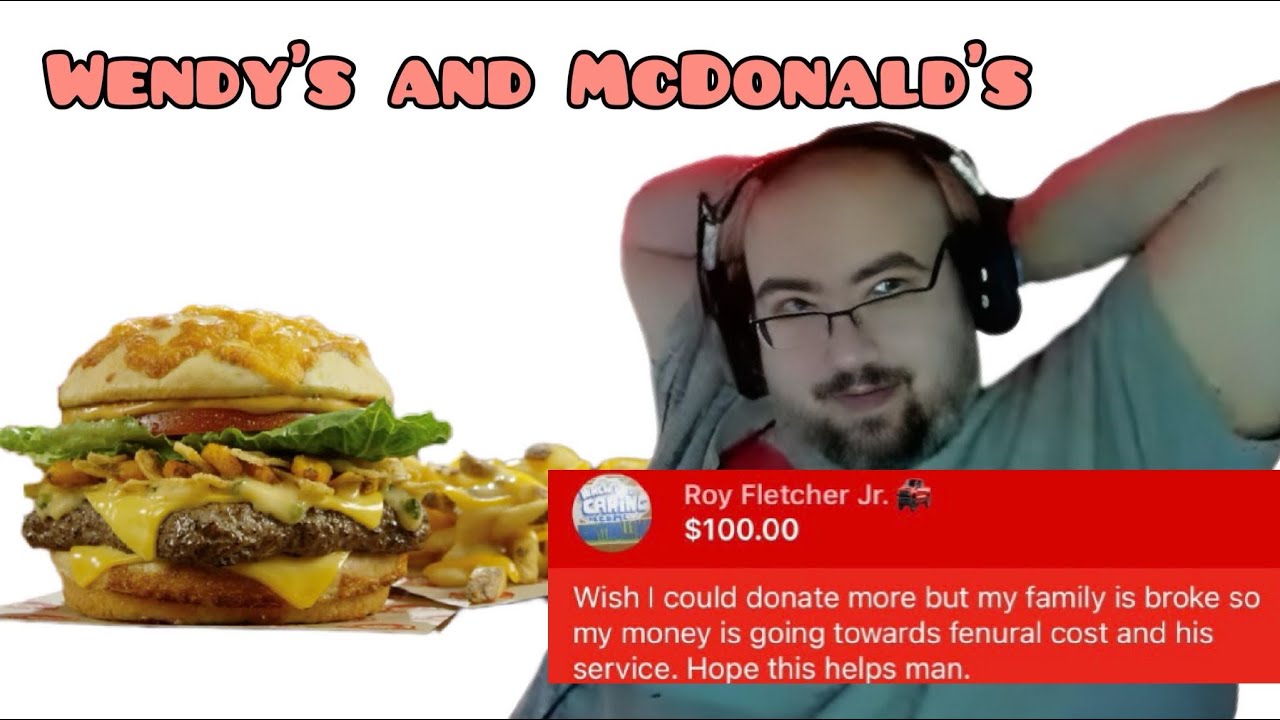 WingsofRedemption eats McDonald’s for breakfast and Wendy’s for lunch ...