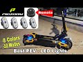 PIDZOOM RG5 - LED Lights for Electric Scooters (VSETT 10 plus, Apollo GO) 