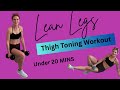 15-Min Thigh Burn 💪 | Lean Legs Sculpt Workout