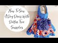 How To Sew A CHEAP Dog Dress