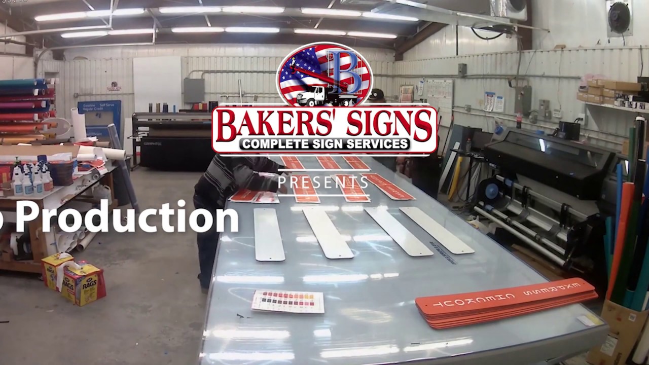 Bakers Signs Custom Signs Sign Installation Houston Tx