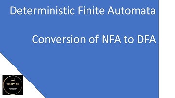 Conversion of NFA to DFA