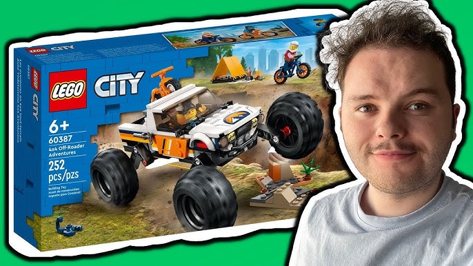 LEGO City - Review 60387 YouTube 4x4 Off-Roader Build - Speed Adventures