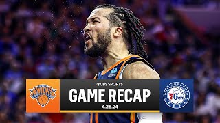 2024 NBA Playoffs: Jalen Brunson LEADS Knicks To A Commanding 3-1 LEAD Over Sixers I CBS Sports