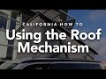 HOW TO: Using the VW California Ocean T6 Roof | California Chris