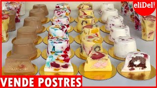 Sin HORNO Postres Para VENDER Gelatinas Rellenas 4 Sabores Gana DINERO Desde Casa